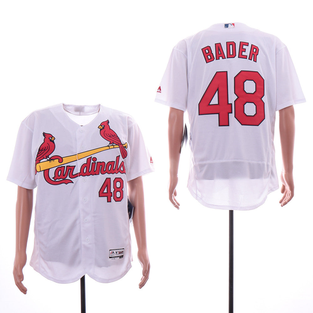 Harrison Bader St. Louis Cardinals white jersey