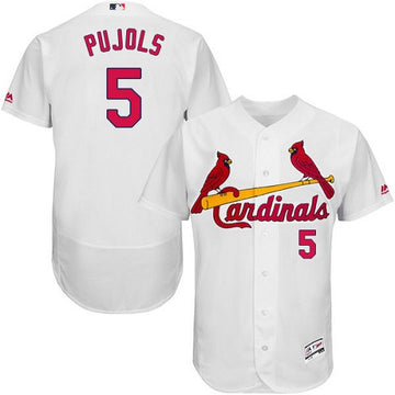 Albert Pujols St. Louis Cardinals white jersey
