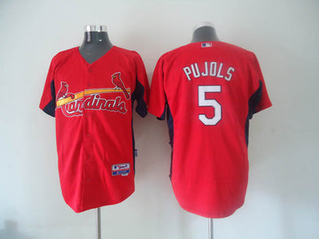Pujols St. Louis Cardinals red jersey