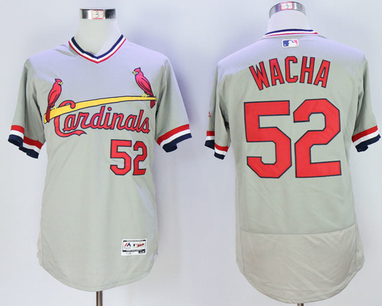 Michael Wacha St. Louis Cardinals grey jersey