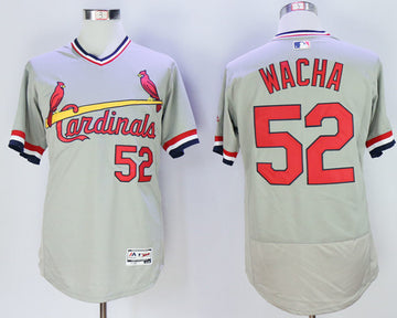 Michael Wacha St. Louis Cardinals grey jersey