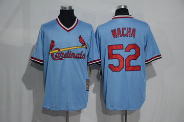 Michael Wacha St. Louis Cardinals blue Throwback jersey