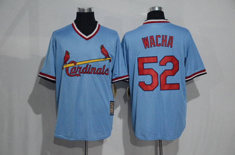 Michael Wacha St. Louis Cardinals blue Throwback jersey