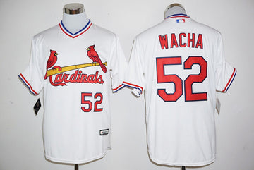 Michael Wacha St. Louis Cardinals white Throwback jersey