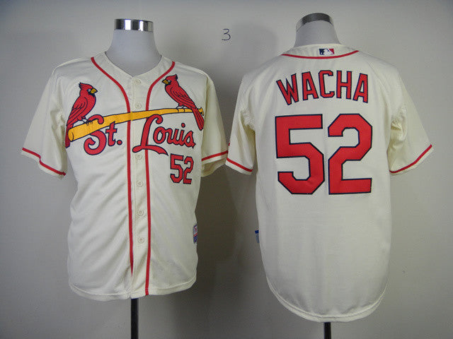 Wacha St. Louis Cardinals cream jersey