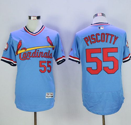 Stephen Piscotty St. Louis Cardinals blue Authentic jersey