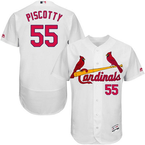 Stephen Piscotty St. Louis Cardinals white jersey