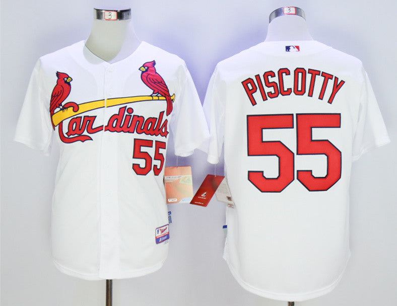 Stephen Pisotty St. Louis Cardinals white jersey