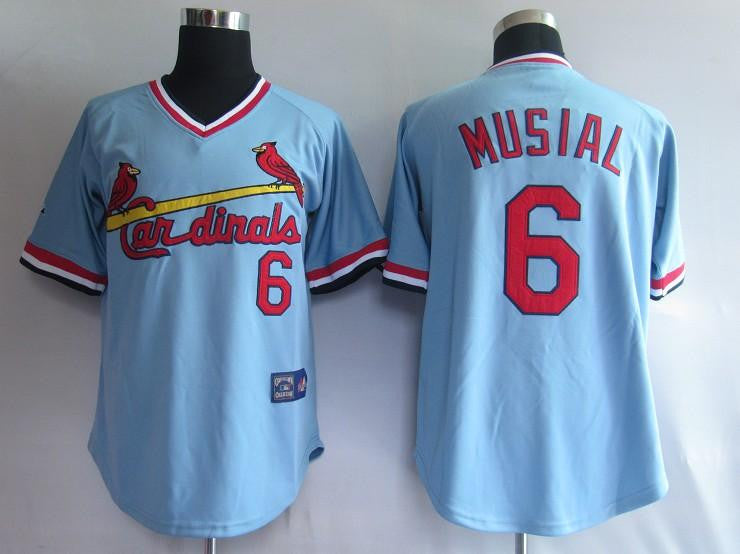 Musial St. Louis Cardinals blue jersey