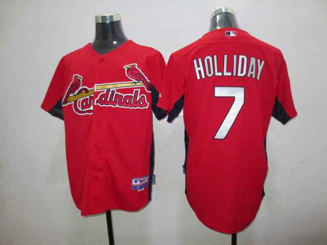 Holliday St. Louis Cardinals red jersey