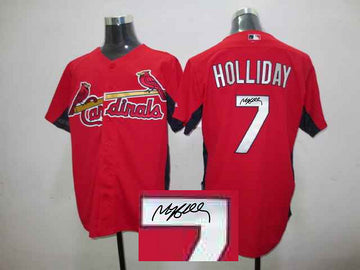 Holliday St. Louis Cardinals red jersey