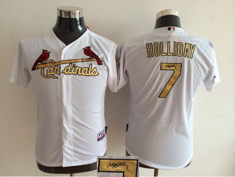 Matt Holiday St. Louis Cardinals white jersey
