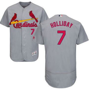 Matt Holliday St. Louis Cardinals grey Authentic jersey
