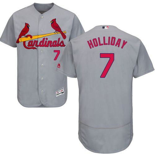Matt Holliday St. Louis Cardinals grey Authentic jersey