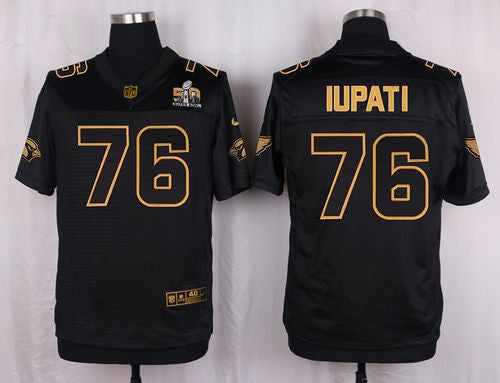 Mike Iupati Arizona Cardinals black Pro Line jersey