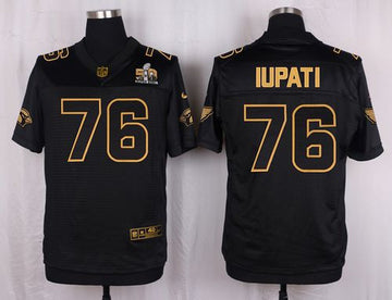 Mike Iupati Arizona Cardinals black Pro Line jersey