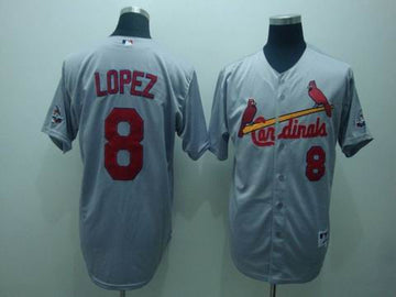 Lopez St. Louis Cardinals grey jersey
