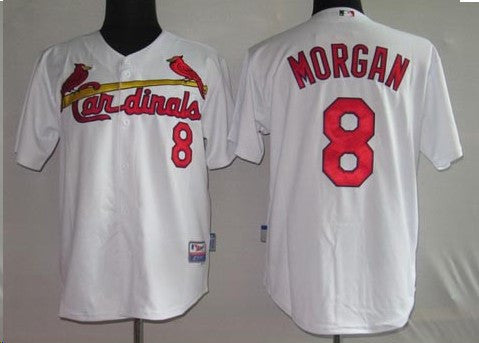 Morgan St. Louis Cardinals white jersey