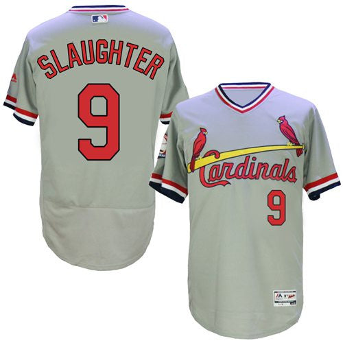 Enos Slaughter St. Louis Cardinals gray jersey