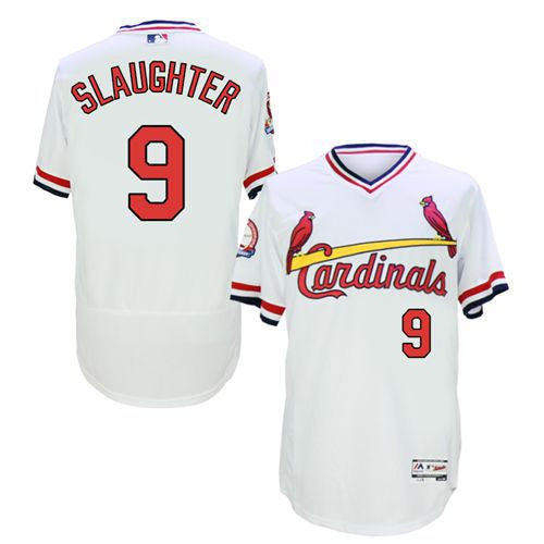 Enos Slaughter St. Louis Cardinals white Throwback jersey