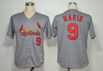 Maris St. Louis Cardinals grey jersey
