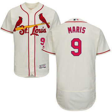 Roger Maris St. Louis Cardinals cream jersey