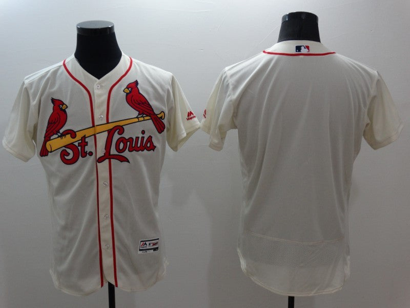 Custom St. Louis Cardinals cream jersey