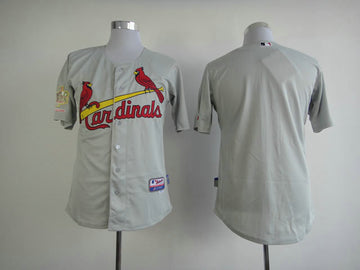 Custom St. Louis Cardinals grey jersey