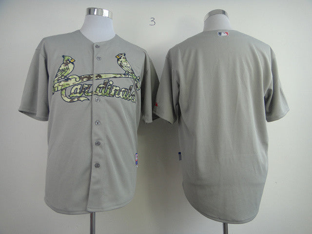 Blank Grey St. Louis Cardinals camo Camo jersey