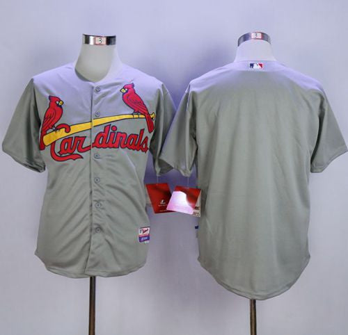 Custom St. Louis Cardinals grey jersey