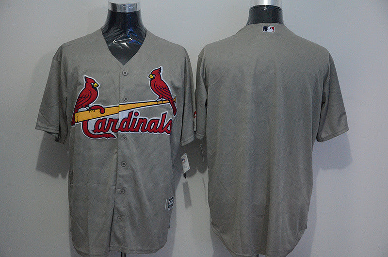 Custom St. Louis Cardinals grey jersey