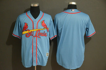 Custom St. Louis Cardinals blue jersey