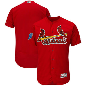 Custom St. Louis Cardinals red jersey