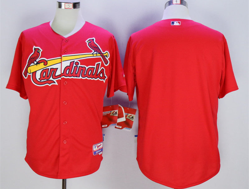 Custom St. Louis Cardinals red jersey