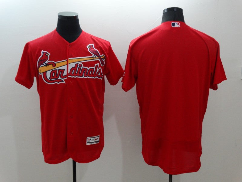 Custom St. Louis Cardinals red jersey