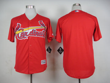 Custom St. Louis Cardinals red jersey