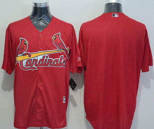 Custom St. Louis Cardinals red jersey