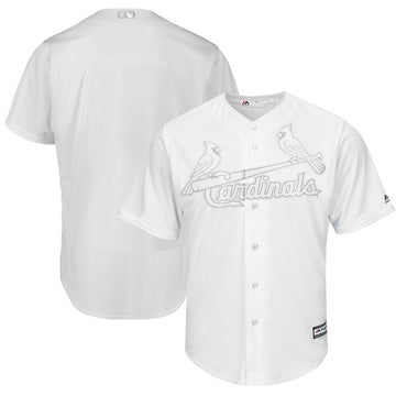 Custom St. Louis Cardinals white jersey