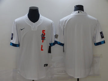 Custom St. Louis Cardinals white All-Star jersey