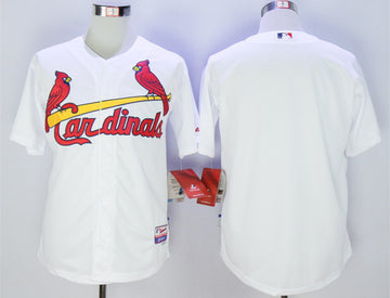 Custom St. Louis Cardinals white jersey