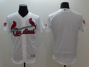 Custom St. Louis Cardinals white Fashion jersey
