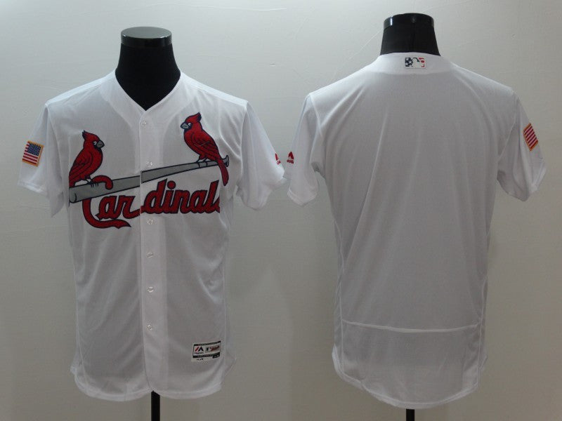 Custom St. Louis Cardinals white Fashion jersey