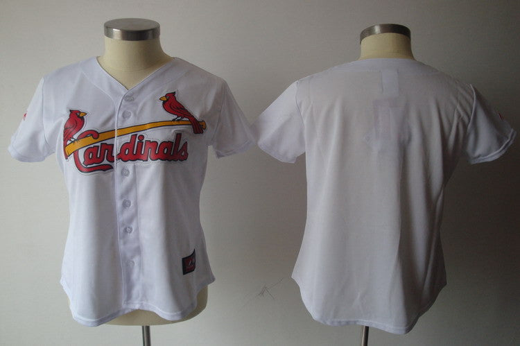 Custom St. Louis Cardinals white jersey