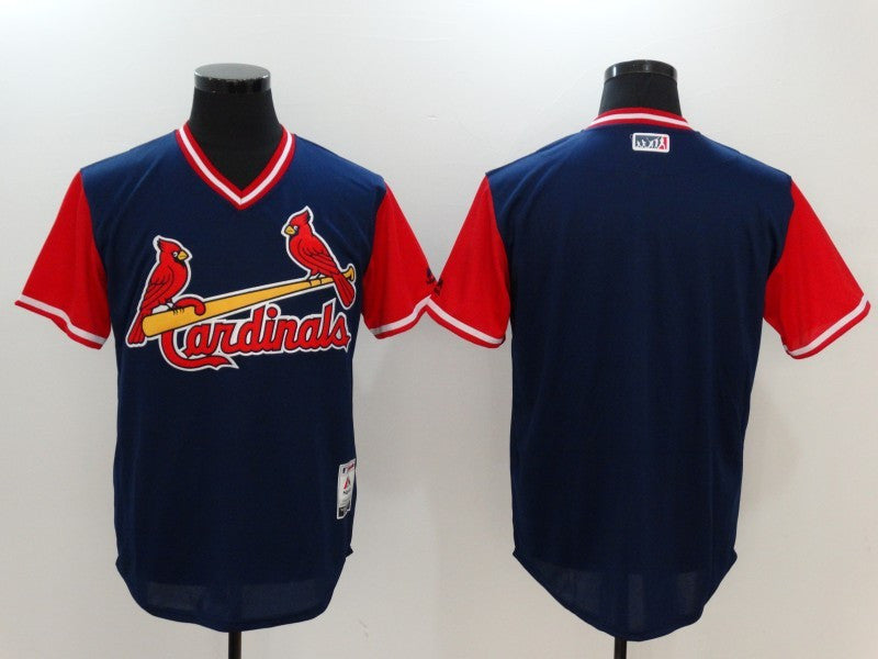 Majestic St. Louis Cardinals navy jersey