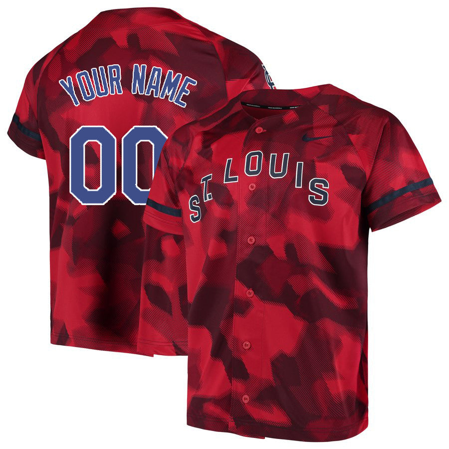 St. Louis Cardinals red Fashion jersey