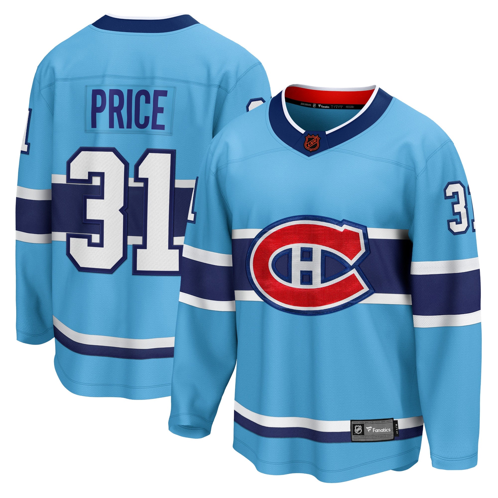 Carey Price Special Montreal Canadiens blue jersey