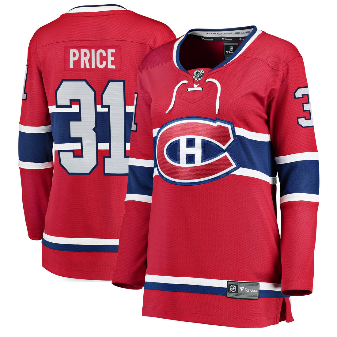 Carey Price Montreal Canadiens red Home jersey