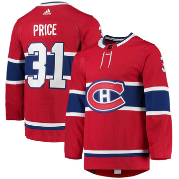 Carey Price Montreal Canadiens red Home jersey