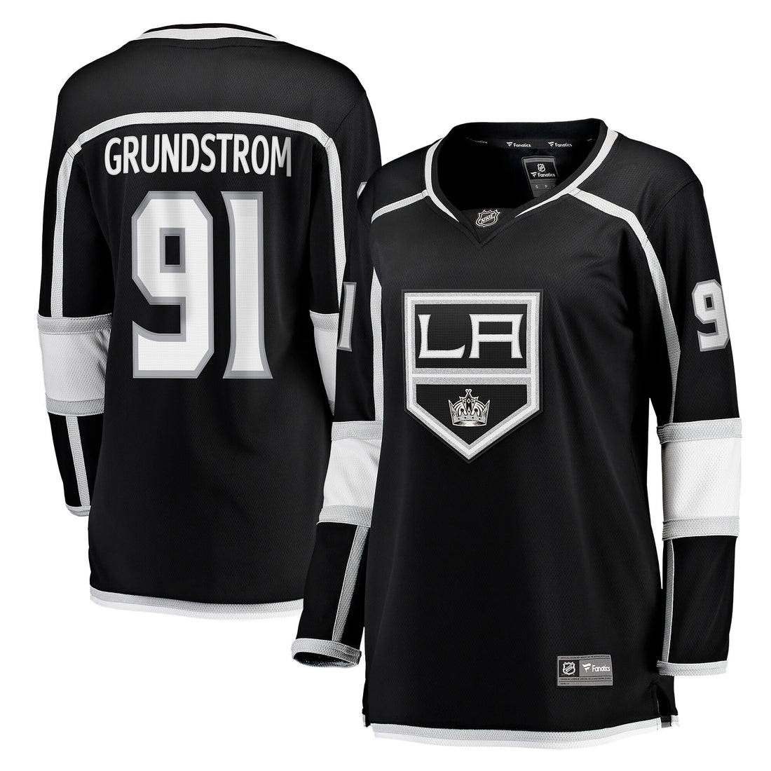 Carl Grundstrom Los Angeles Kings black Home jersey
