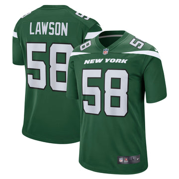 Carl Lawson Gotham New York Jets green jersey